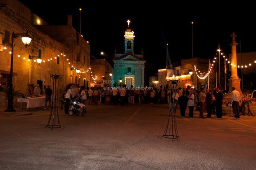 Night village photos