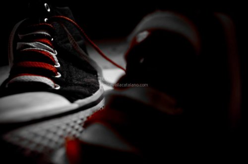 Close up photography: shoes